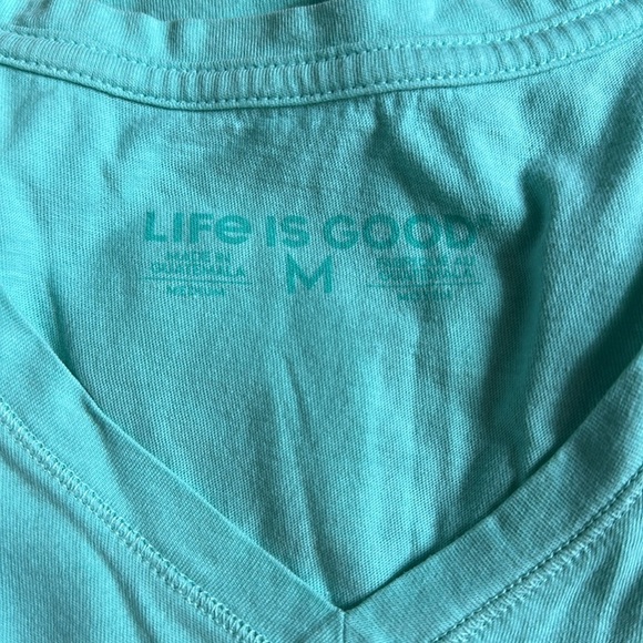 Life is Good Crusher V-neck t-shirt - Picture 3 of 4